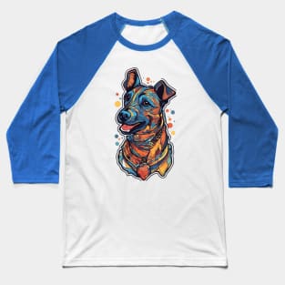 Patterdale Terrier Baseball T-Shirt